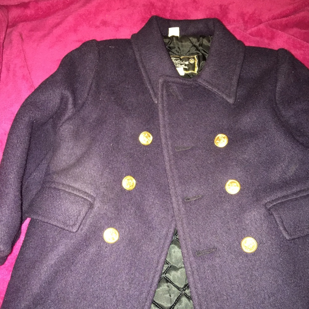 Navy Blue Peacoat